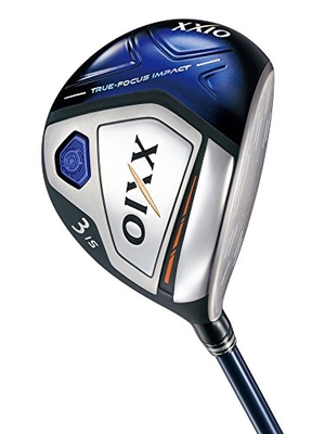 (中古品) DUNLOP(ダンロップ) フェアウェイウッド XXIO X ゼクシオ テン フェアウェイウッド MP1000 シャフト カーボン メンズ 右 ネイビー ロフト角:23度 番手:9W フレックス:R