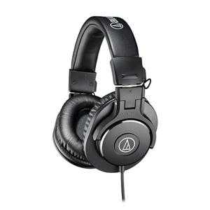 (中古品) オーディオテクニカ ATH-M30ｘ プロフェッショナル モニターヘッドホン 有線 【モニター/ミキシング/密閉型/折り畳み式/ケーブル長3.0ｍ/国内正規品】ブラック