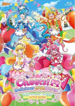 (中古品) デリシャスパーティ？プリキュア LIVE 2022 Cheers！Delicious LIVE Party？ デリシャスマイル？アートワイヤレススピーカー付（初回生産限定) [Blu-Ray]
