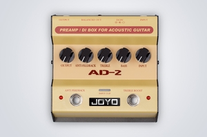 (中古品) ●国内正規品 JOYO ジョーヨー エフェクター アコースティックギター用 プリアンプ PREAMP DI BOX AD-2