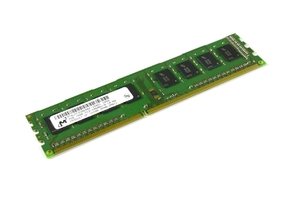 (中古品) Micron 2GB DDR3 1Rx8 PC3-10600U MT8JTF25664AZ-1G4D1 デスクトップRAMメモリ