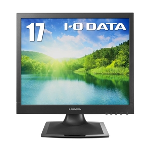 (中古品) アイ・オー・データ IODATA スクエアモニター 17インチ SXGA TNパネル ブラック(アナログRGB/DVI-D/VESA対応/スピーカー付/メーカー5年保証/土日サポート/日本メーカー) LCD-AD173SESB-A/E