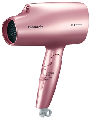 (中古品) パナソニック ヘアドライヤー ナノケア 海外対応 ペールピンク EH-NA5B-PP
