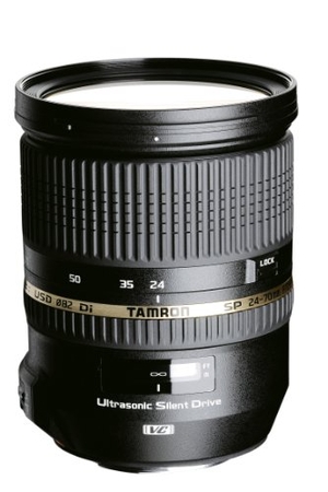 (中古品) TAMRON 大口径標準ズームレンズ SP 24-70mm F2.8 Di VC USD ニコン用 フルサイズ対応 A007N