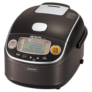 (中古品) 象印 炊飯器 3合 圧力IH式 極め炊き ダークブラウン NP-RX05-TD 14,635円