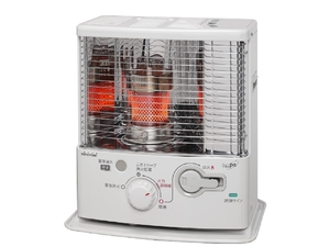 (中古品) トヨトミ 石油ストーブ ぐるんPa (木造6畳まで/コンクリート9畳まで) 日本製 ホワイト RS-G24M(W)