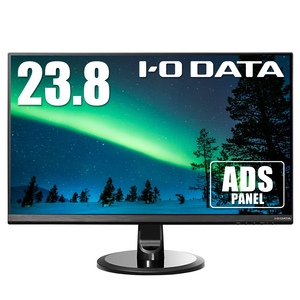 (中古品) I-O DATA モニター ディスプレイ 23.8型 LCD-MF245XDB (広視野角/フレームレス)