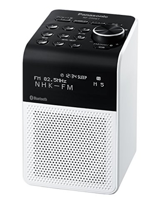 (中古品) パナソニック FM/AM 2バンドラジオ RF-200BT-W