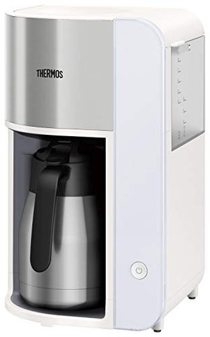 (中古品) サーモス(THERMOS) 真空断熱ポット コーヒーメーカー 1L ホワイト ECK-1000 WH