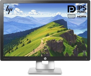 (中古品) HP EliteDisplay 24インチ E242 IPSパネル/非光沢/1920×1200/HDMI/DP/VGA/LEDワイド/高さ調整/画面回転/Switch/PS対応