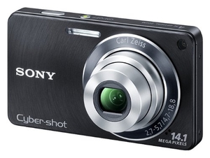 (中古品) ソニー SONY デジタルカメラ Cybershot W350 ブラック DSC-W350/B