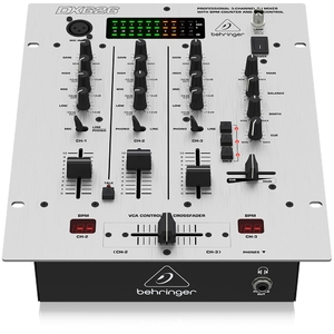 (中古品)BEHRINGER ベリンガー BPMカウンター搭載 3チャンネルDJミキサー DX626-PROMIXER