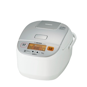 (中古品) 象印 炊飯器 5.5合 極め炊き マイコンタイプ 高火力 黒厚釜 保温24時間 ホワイト NL-DS10-WA