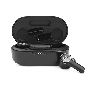 (中古品) JBL QUANTUM TWS ゲーミングイヤホン/IPX4防水/ハイブリッド型アクティブノイズキャンセルリング/50ms 低レイテンシー接続/2.4GHzワイヤレス接続/Bluetooth/ブラック/JBLQUANTUMTWSBLK