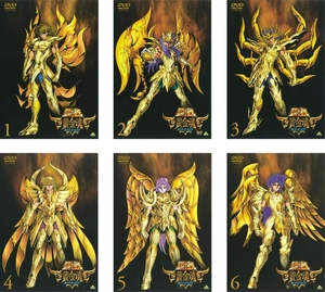 (中古品) 聖闘士星矢 黄金魂 soul of gold [レンタル落ち] 全6巻セット [マーケットプレイスDVDセット商品]