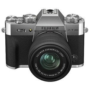 (中古品) 富士フイルム(FUJIFILM) ミラーレス一眼 X-T30II XCレンズキット シルバー F X-T30 II LK-1545-S