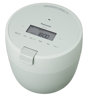 (中古品) パナソニック 炊飯器 5合 圧力IH コンパクトサイズ ふた食洗機対応 グリーン SR-NB102-G