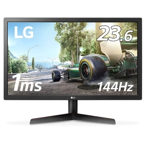 中古品) LG ゲーミング モニター ディスプレイ 24GL600F-B 23.6インチ 