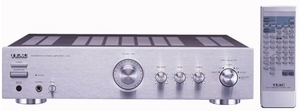 (中古品) TEAC インテグレーテッドステレオアンプ シルバー A-1D