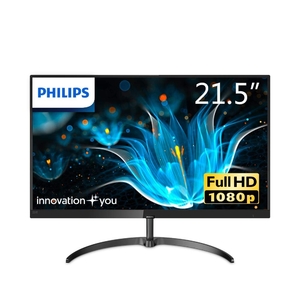 (中古品) PHILIPS FHD 1080p モニター ディスプレイ 221E9/11 (21.5インチ/IPS/スリムベゼル/HDMI×2/5年保証)