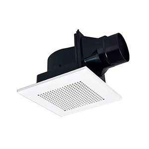 (中古品) 三菱電機(MITSUBISHI ELECTRIC) 天井埋込形ダクト用換気扇 サニタリー用 低騒音形/ダクト接続口下高さ60mmタイプ VD−10ZLCU13−S
