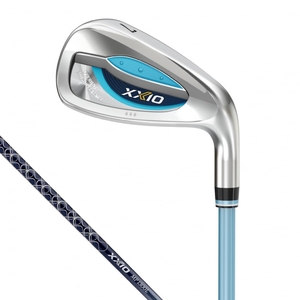 (中古品) DUNLOP(ダンロップ) XXIO ゼクシオ サーティーン レディース アイアンセット 5本 MP1300L シャフト カーボン 右 ブルー 番手#: 7-9、PW、SW フレックス:L