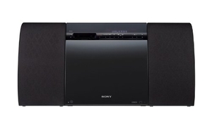 (中古品)SONY ウォークマン用ドックコンポ CDプレーヤー内蔵 ラジオ内蔵 ブラック CMT-V30/B