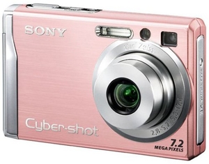 (中古品) ソニー SONY デジタルカメラ サイバーショット DSC-W80 P ピンク