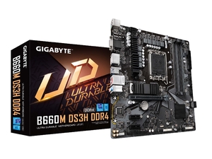 (中古品) GIGABYTE B660M DS3H DDR4 (B660/ Intel/LGA 1700/ Micro-ATX/ DDR4/ Dual M.2/ PCIe 4.0/ USB 3.2 Gen2 Type-C/ 2.5GbE LAN/マザーボード)