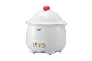(中古品) 象印 温泉たまご器 ゆで卵 ゆで加減調整 6個同時調理 マイコン式 エッグDoDoDo ホワイト EG-HA06-WB