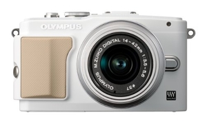 (中古品) OLYMPUS ミラーレス一眼 PEN Lite E-PL5 レンズキット ホワイト E-PL5 LKIT WHT