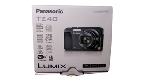 (中古品) パナソニック デジタルカメラ ルミックス TZ40 光学20倍 ブラック DMC-TZ40-K