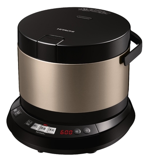 (中古品) 日立 炊飯器 4合 IH式 おひつ御膳 打込鉄釜 RZ-WS4M N