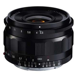 (中古品) Voigtlander フォクトレンダー COLOR-SKOPAR 21mm F3.5 Aspherical E-mount ブラック 単焦点 超広角レンズ ソニーα用 SONY Eマウント 交換レンズ