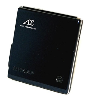 中古品) SHARP シャープ アウビィ MD-DS70-B ブラック 1ビットデジタル