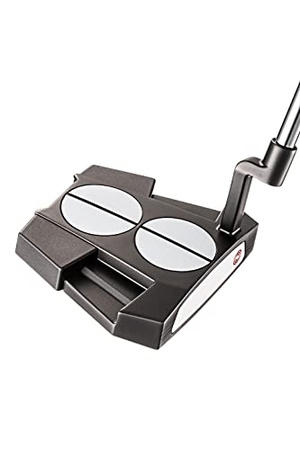 (中古品) キャロウェイ オデッセイ(ODYSSEY) 右用 パター 2-BALL ELEVEN TOUR LINED クランクホーゼル (マレットタイプ 33インチ STROKE LAB REDシャフト) メンズ