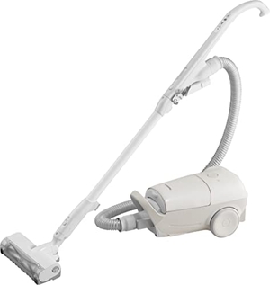 (中古品) パナソニック 紙パック式掃除機 Jコンセプト ハウスダスト発見センサー搭載 からまないブラシ ベージュ MC-JP850K-C