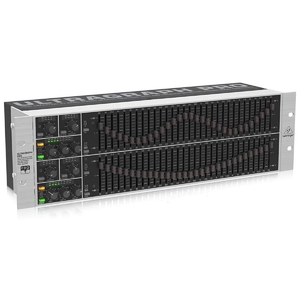 (中古品) Behringer グラフィックイコライザー 31バンドステレオ フィードバック検出機能搭載 サブウーハー用出力搭載 FBQ6200HD