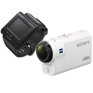 (中古品) ソニー ウエアラブルカメラ アクションカム 4K+空間光学ブレ補正搭載モデル(FDR-X3000R) ライブビューリモコンキット