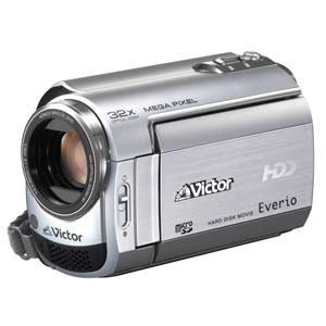 (中古品) JVCケンウッド ビクター ハードディスクビデオカメラ Everio エブリオ プレシャスシルバー GZ-MG330-S