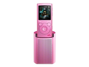 (中古品) SONY ウォークマン Eシリーズ 2GB スピーカー付 ピンク NW-E062K/P