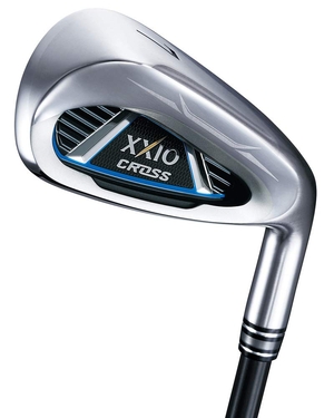 (中古品) DUNLOP(ダンロップ) XXIO CROSS アイアン 7本セットゼクシオ MH1000 シャフト カーボン メンズ 右 番手:#7-9、PW、AW、DW、SW フレックス:R