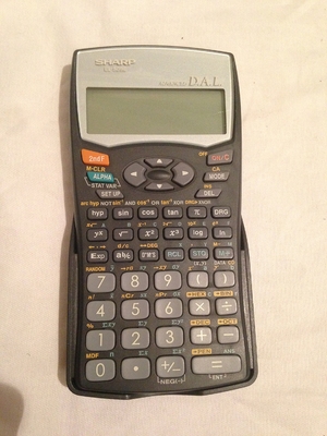 (中古品) SHARP ピタゴラス スタンダード関数電卓 測量士試験・土地家屋調査士試験対応 128関数・機能 10桁 EL-509E-X