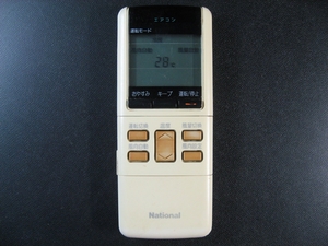 (中古品) ナショナル エアコンリモコン G28JS621