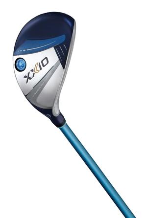 (中古品) DUNLOP(ダンロップ) ハイブリッド XXIO ゼクシオ サーティーン レディース MP1300L シャフト カーボン 右 ブルー ロフト角: 28度 番手: H6 フレックス:A