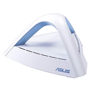 (中古品) ASUS メッシュ WiFi 無線LAN ルーター Lyra Trio 1台単体 11ac デュアルバンドAC1750 1300+450Mbps 最大10台 2LDK 1階建向け セキュリティ