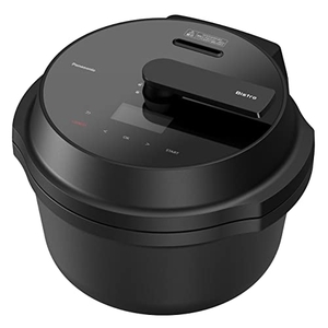 (中古品) パナソニック オートクッカー ビストロ 自動調理なべ 4.2L 圧力/鍋底かきまぜ/炒め/蒸し/低温/無水/煮込/自動調理 NF-AC1000-K