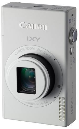 (中古品) Canon デジタルカメラ IXY 1 ホワイト 光学12倍ズーム Wi-Fi対応 IXY1(WH)
