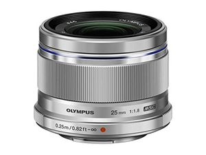 (中古品) OM SYSTEM/オリンパス OLYMPUS M.ZUIKO DIGITAL 25mm F1.8 シルバー マイクロフォーサーズ用 単焦点レンズ 27,468円