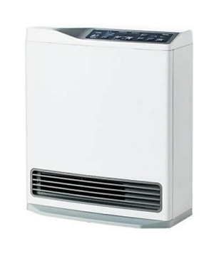(中古品) リンナイ 電気+ガスファンヒーター（コンクリ15畳まで）プロパンガス用 RCDH-T3501E